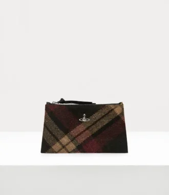 Bolso de mano pequeño con cremallera plana