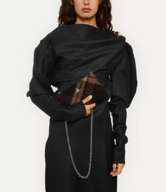Bolso de mano pequeño con cremallera plana