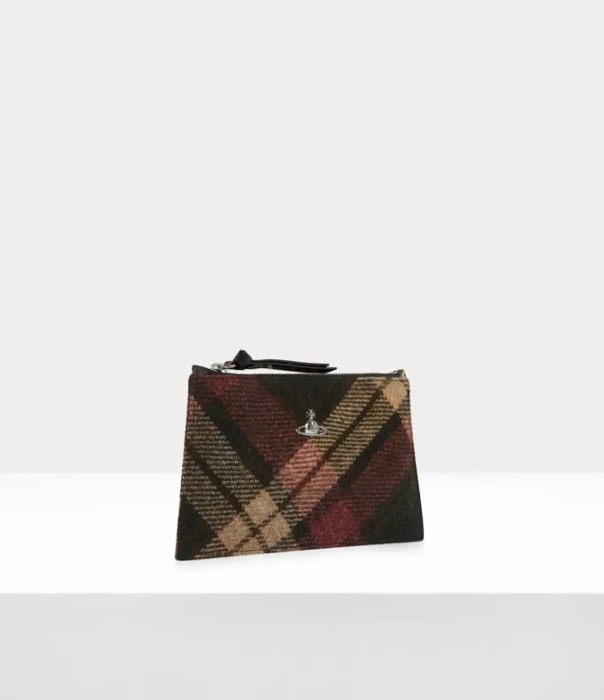 Bolso de mano pequeño con cremallera plana Bolso de mano pequeño con cremallera plana