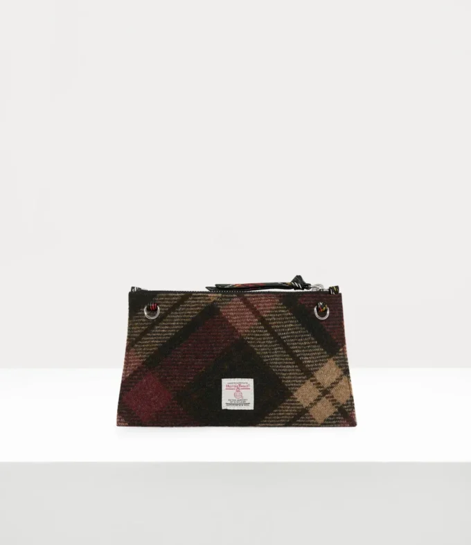 Bolso de mano pequeño con cremallera plana Bolso de mano pequeño con cremallera plana