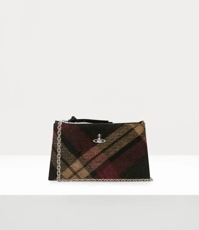 Bolso de mano pequeño con cremallera plana Bolso de mano pequeño con cremallera plana
