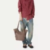 Bolso grande de hombro Olive Bolso grande de hombro Olive