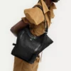 Bolso grande de hombro Olive Bolso grande de hombro Olive