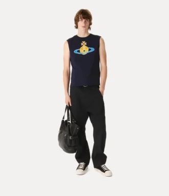 Camiseta sin mangas Oversized Orb Muscle