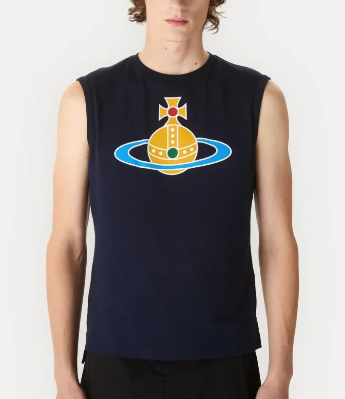 Camiseta sin mangas Oversized Orb Muscle Camiseta sin mangas Oversized Orb Muscle