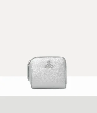 Cartera mediana con cremallera