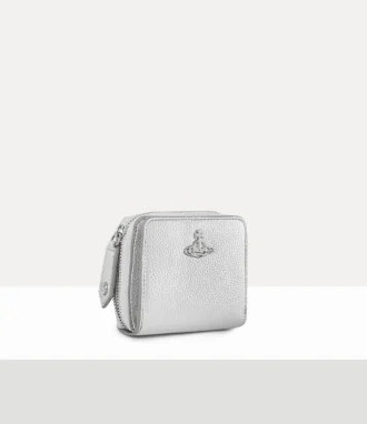 Cartera mediana con cremallera