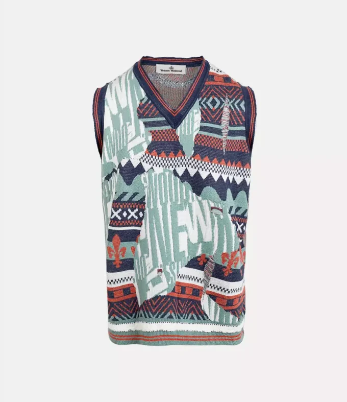 Chaleco Broken Fair Isle Chaleco Broken Fair Isle