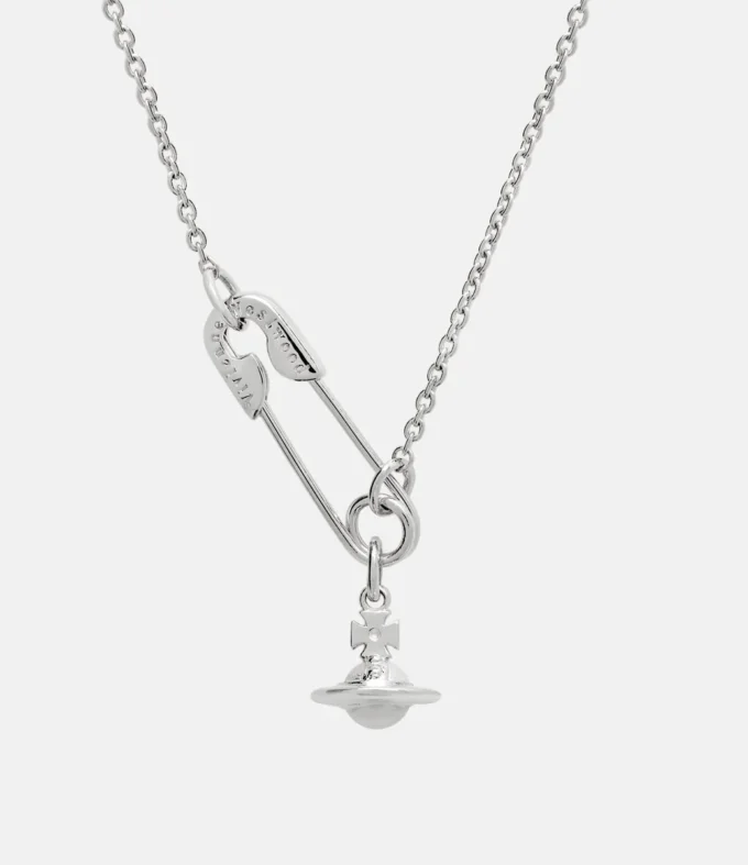 Collar con colgante de imperdible Collar con colgante de imperdible