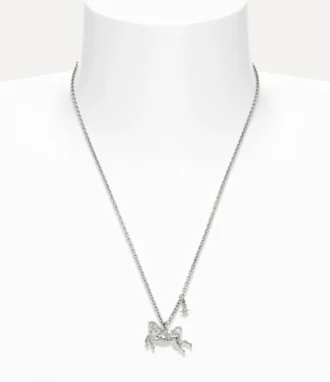 Collar con colgante Man. Cheval