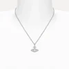 Collar con colgante Olympia de circonitas