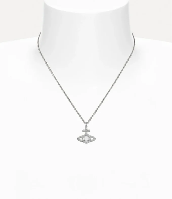 Collar con colgante Olympia de circonitas