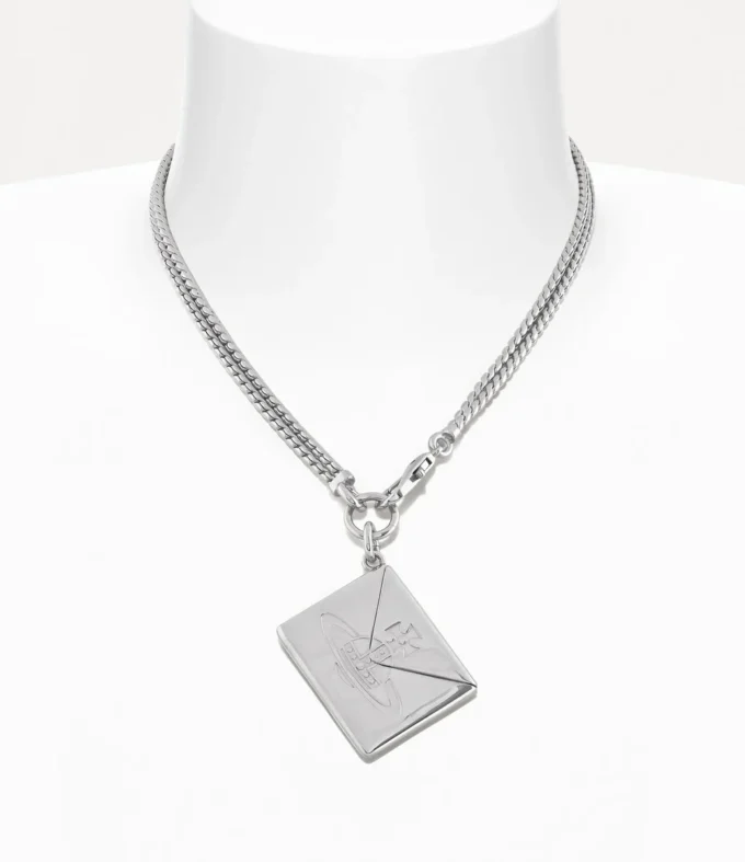 Collar con colgante sobre de San Valentín Collar con colgante sobre de San Valentín