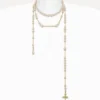 Collar de perlas rotas