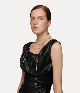 Collar de perlas rotas