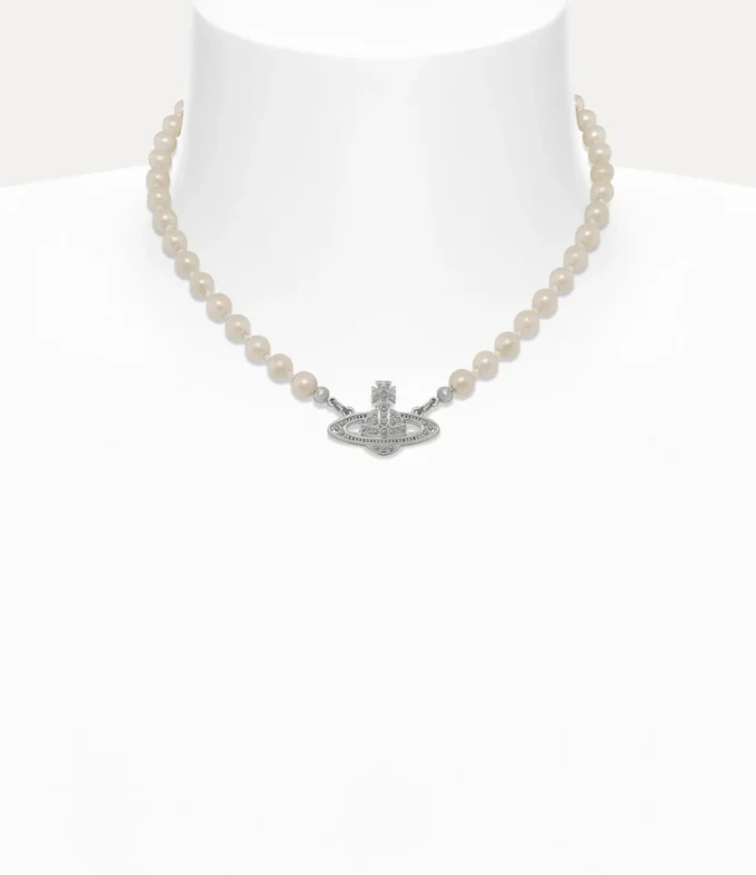 Gargantilla Mini Bas Relief Pearl Gargantilla Mini Bas Relief Pearl