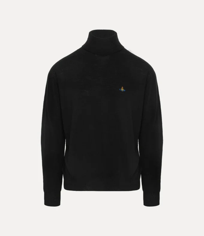Jersey de cuello alto Fisherman Jersey de cuello alto Fisherman