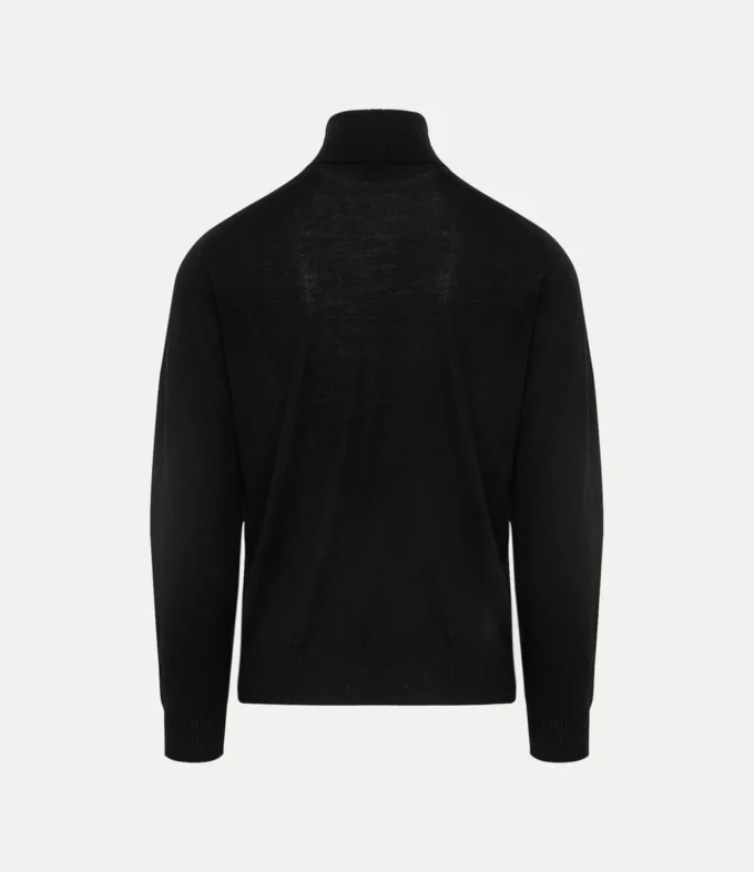 Jersey de cuello alto Fisherman Jersey de cuello alto Fisherman
