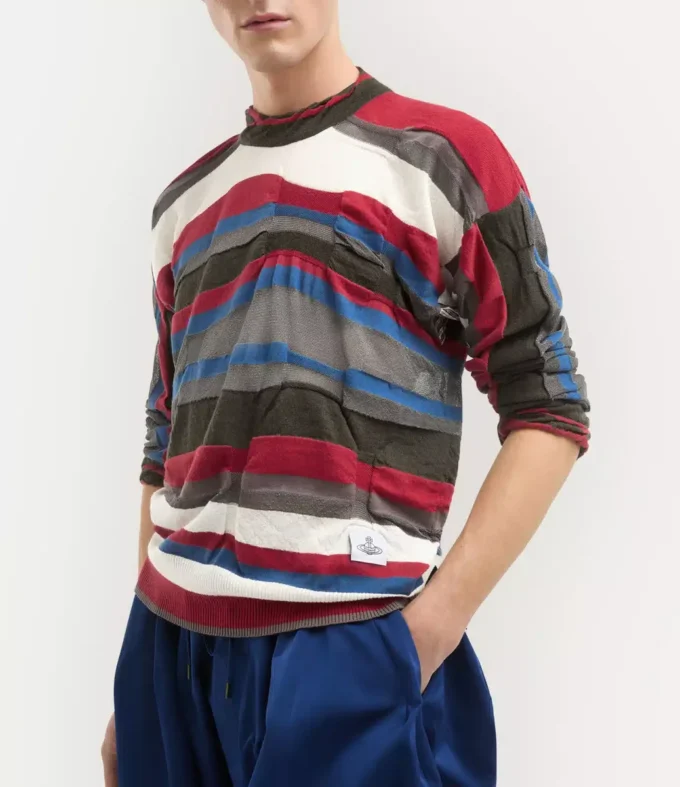 Jersey Drunken Striped Jersey Drunken Striped