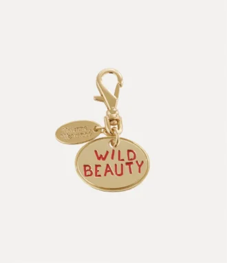 Llavero con charm de perro Wild Beauty Llavero con charm de perro Wild Beauty