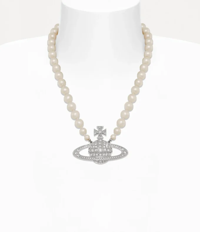 Man. Collar Bas Relief Pearl Man. Collar Bas Relief Pearl