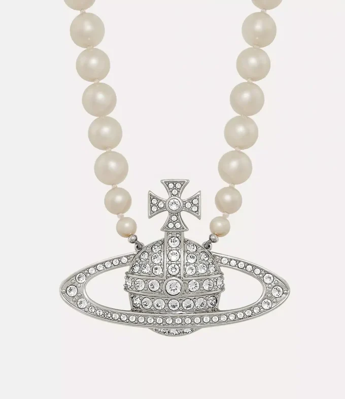 Man. Collar Bas Relief Pearl Man. Collar Bas Relief Pearl