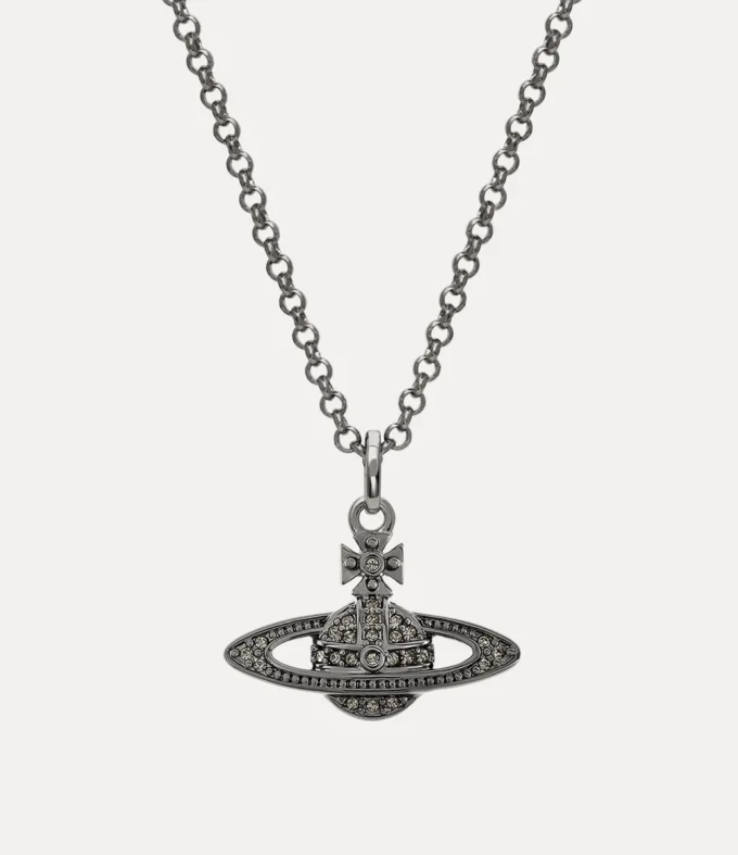 Man. Collar con colgante Mini Bas Relief Orb Man. Collar con colgante Mini Bas Relief Orb