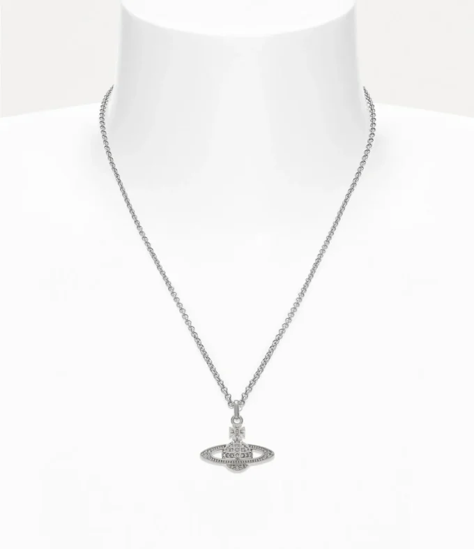 Man. Collar con colgante Mini Bas Relief Orb Man. Collar con colgante Mini Bas Relief Orb
