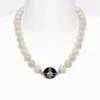 Man. Collar Loelia Large Pearl Man. Collar Loelia Large Pearl