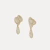 Pendientes Mimosa Pave Pendientes Mimosa Pave