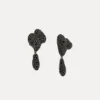 Pendientes Mimosa Pave Pendientes Mimosa Pave