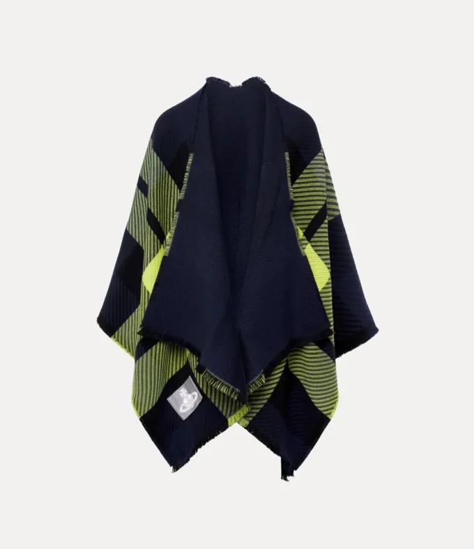 Poncho de tartán Poncho de tartán