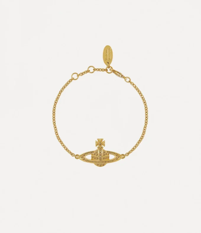 Pulsera con cadena en mini relieve Pulsera con cadena en mini relieve