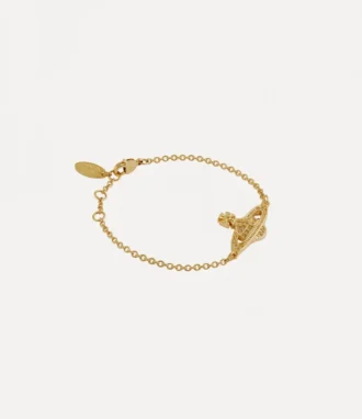 Pulsera con cadena en mini relieve