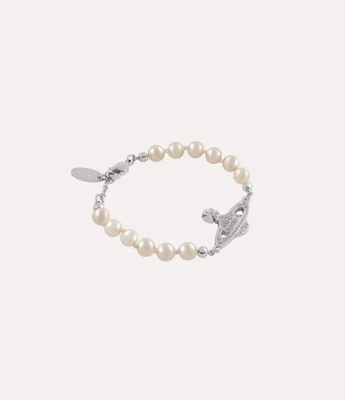 Pulsera Mini Bas Relief Pearl Pulsera Mini Bas Relief Pearl