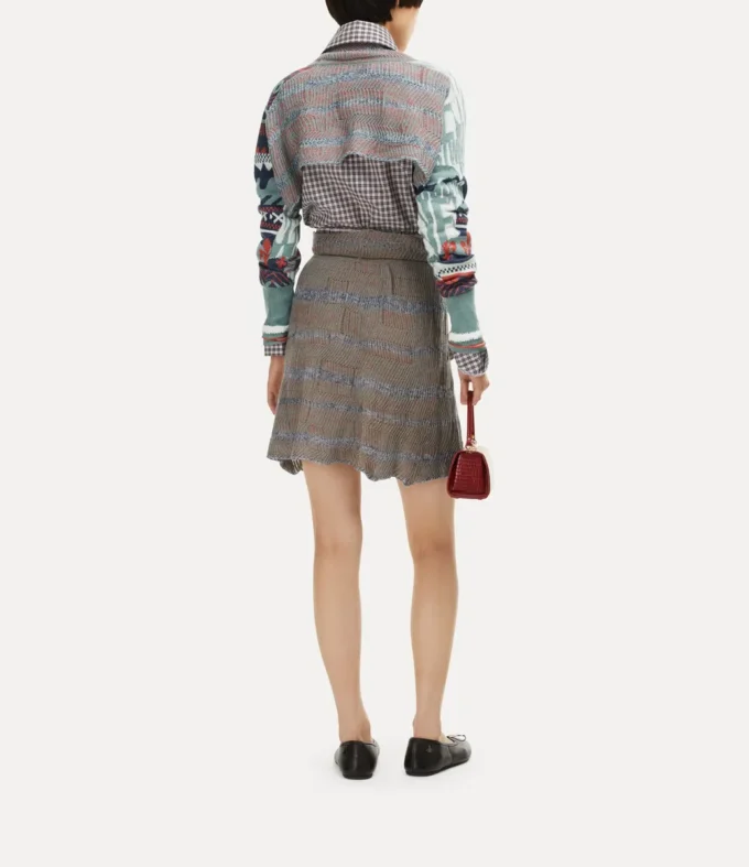 Top corto Broken Fair Isle Top corto Broken Fair Isle