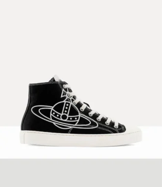 Zapatillas altas de lona