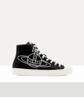 Zapatillas altas de lona