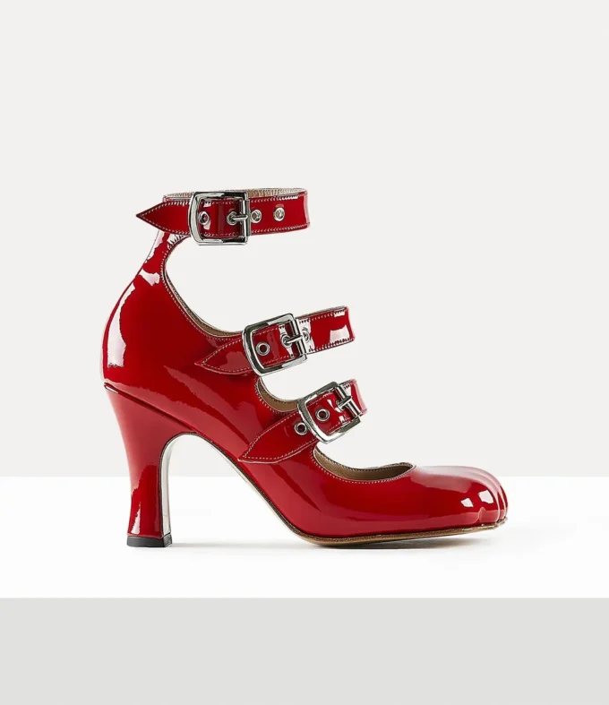 Zapatos Animal Toe Three-Strap Zapatos Animal Toe Three-Strap