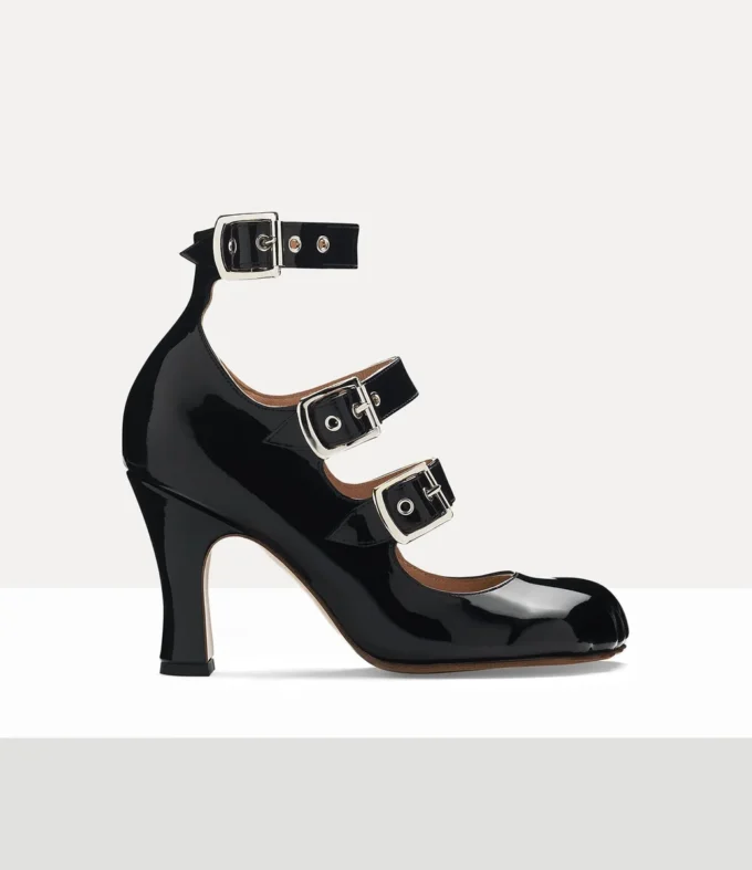 Zapatos Animal Toe Three-Strap Zapatos Animal Toe Three-Strap