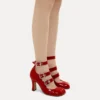 Zapatos Animal Toe Three-Strap Zapatos Animal Toe Three-Strap