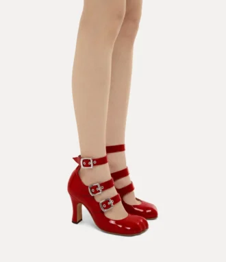 Zapatos Animal Toe Three-Strap