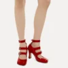 Zapatos Animal Toe Three-Strap Zapatos Animal Toe Three-Strap