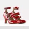 Zapatos Animal Toe Three-Strap Zapatos Animal Toe Three-Strap