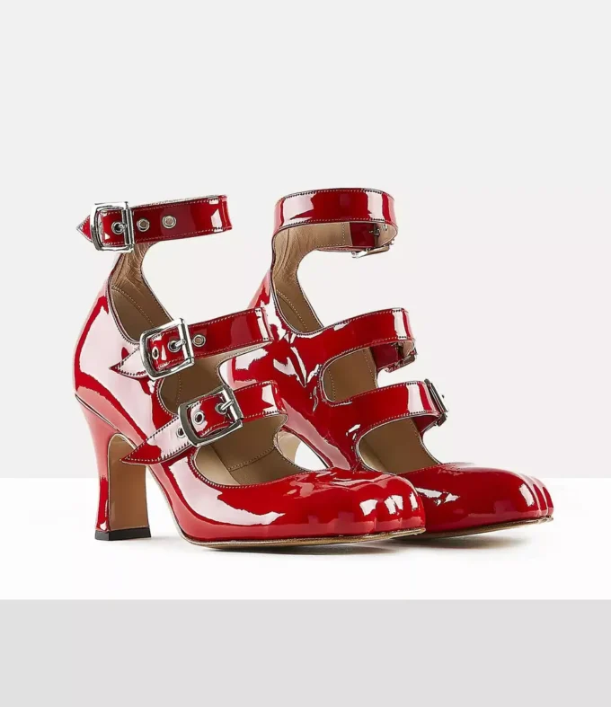 Zapatos Animal Toe Three-Strap Zapatos Animal Toe Three-Strap