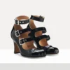 Zapatos Animal Toe Three-Strap Zapatos Animal Toe Three-Strap