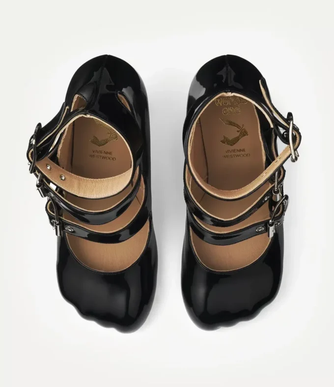 Zapatos Animal Toe Three-Strap Zapatos Animal Toe Three-Strap