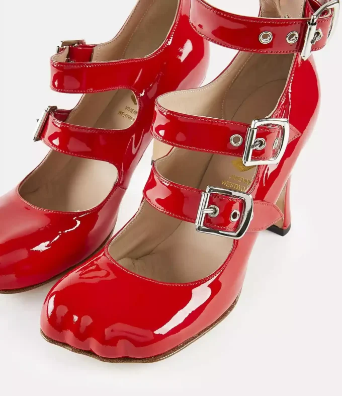 Zapatos Animal Toe Three-Strap Zapatos Animal Toe Three-Strap
